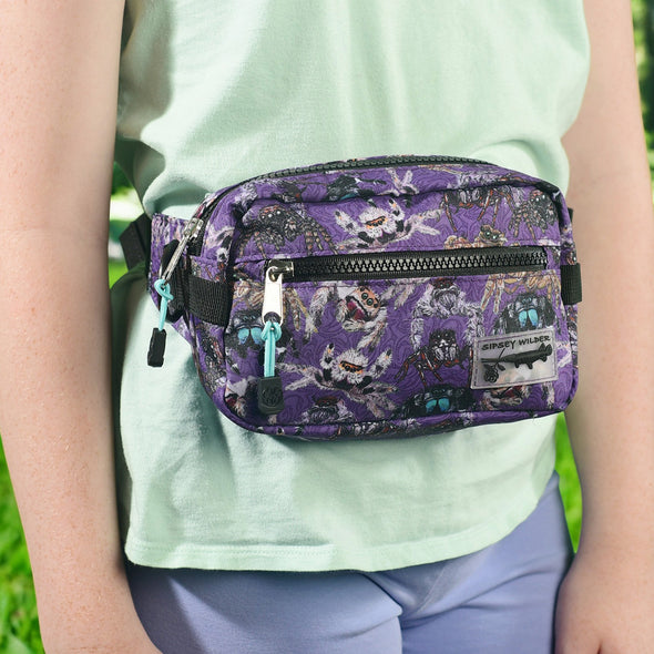 Jumping Spiders Kids Fanny Pack