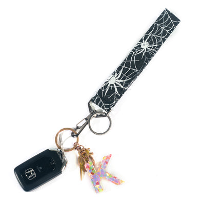 Spooky Spiders Wristlet/Key Fob (Glow-in-the-dark!)