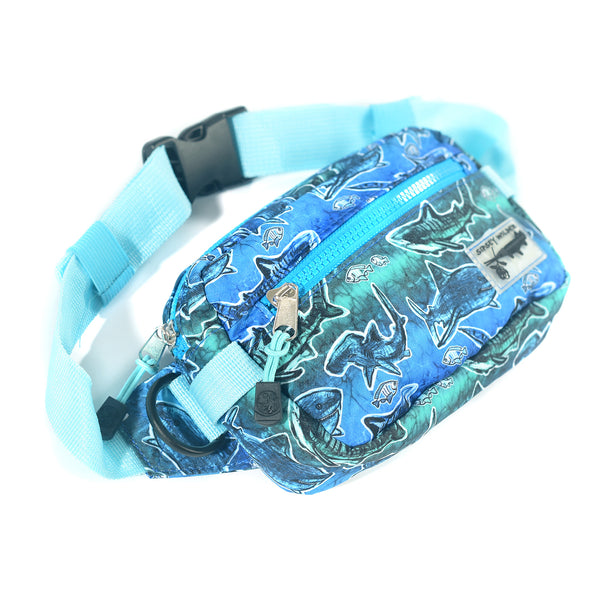 Swim with the Fishes (Sharks) Kids Fanny Pack