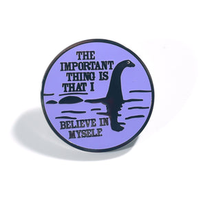 Nessie Believe Enamel Pin