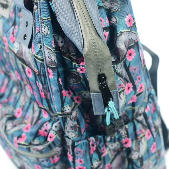 *PRE-ORDER Opossum Blossom Laptop Backpack
