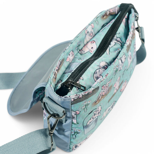 Piggy Patch Stride Crossbody