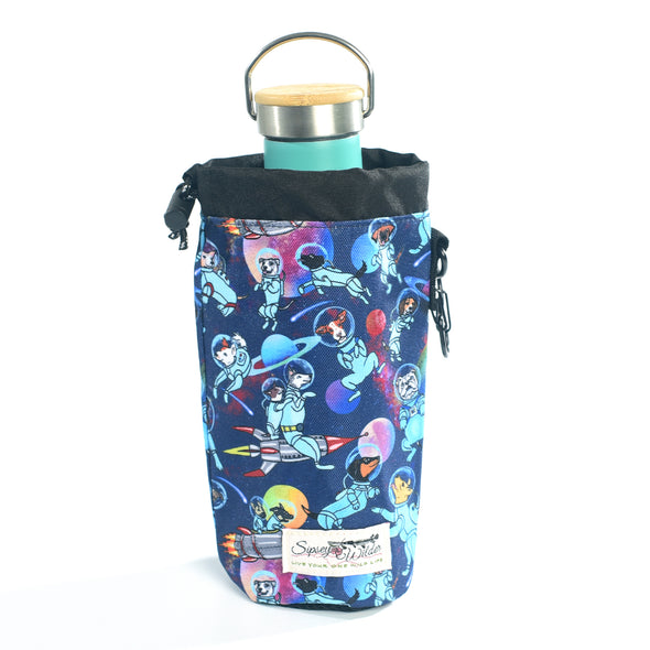 Space Dogs Water Bottle Holder