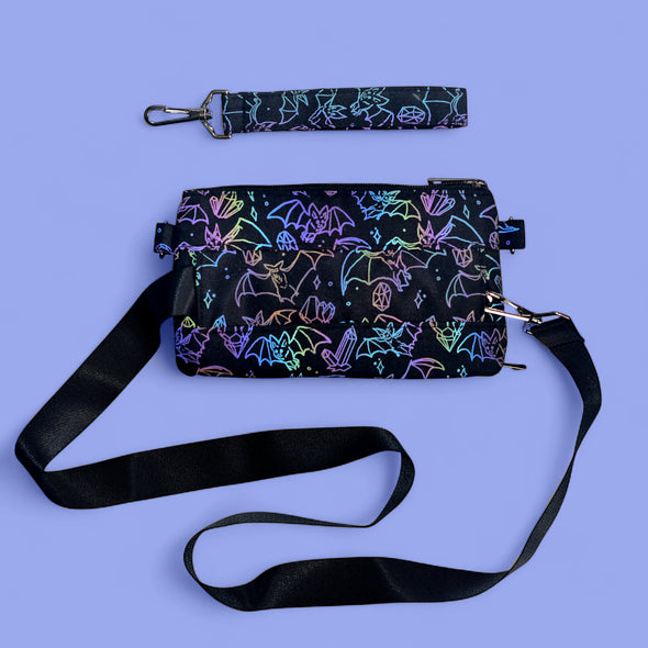 Crystal Cave Bats Venture Wallet 3.0 (Reflective Holographic!)