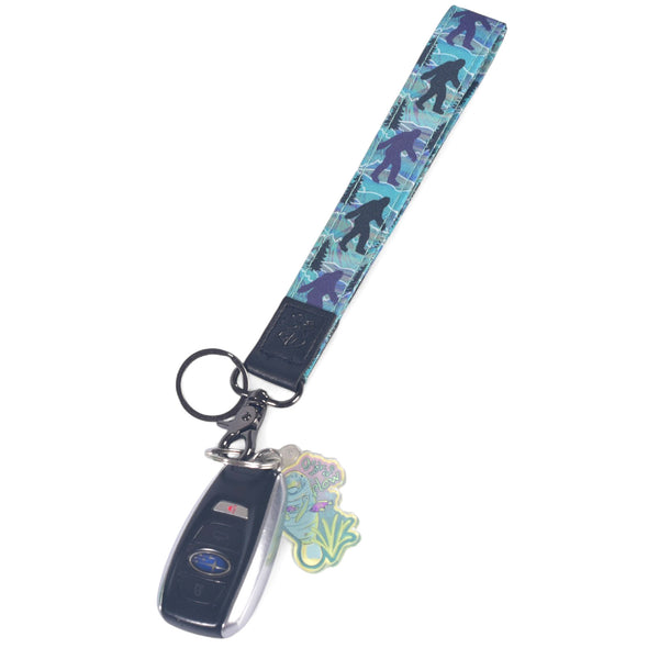 Sasquatch Mountain Wristlet/Key Fob