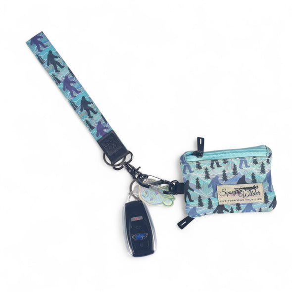 Sasquatch Mountain Wristlet/Key Fob
