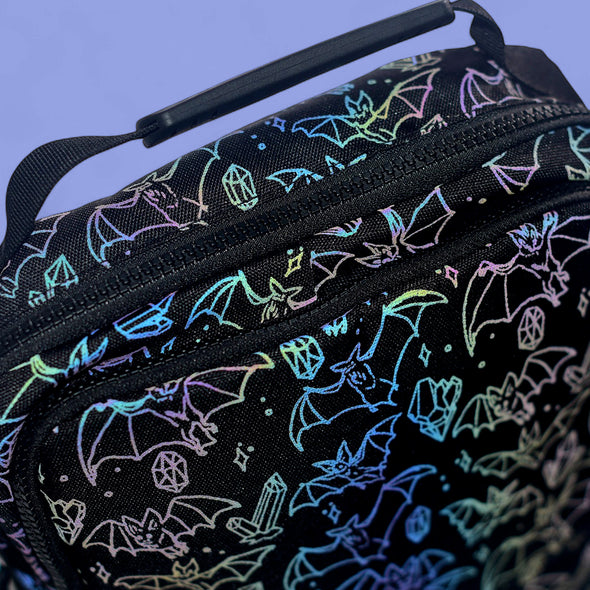 Crystal Cave Bats Tablet Crossbody (Reflective Holographic!)