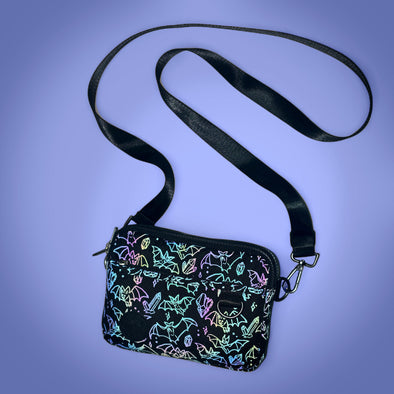 Crystal Cave Bats 3-in-1 Bag (Reflective Holographic!)