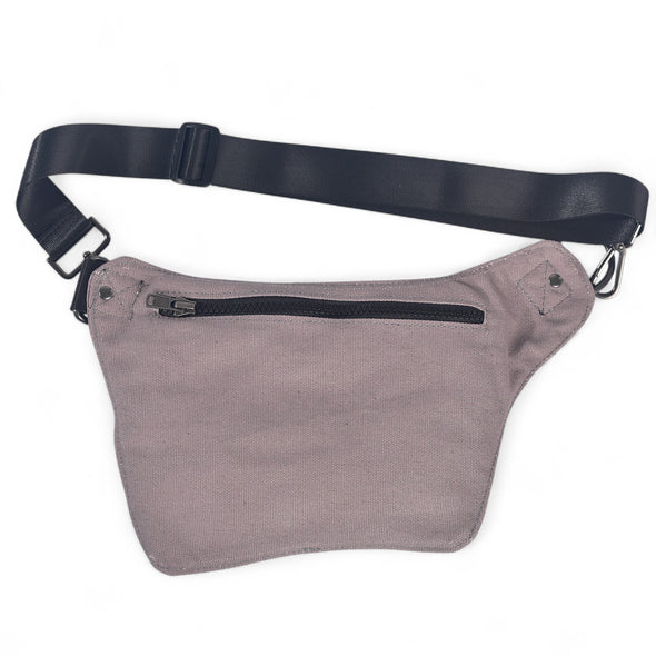 Smoke Gray Hip Bag