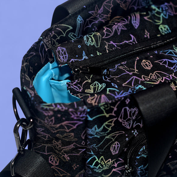Crystal Cave Bats Medium Venture Tote (Reflective Holographic!)