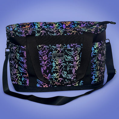 Crystal Cave Bats Large Venture Tote 2.0 (Reflective Holographic!)