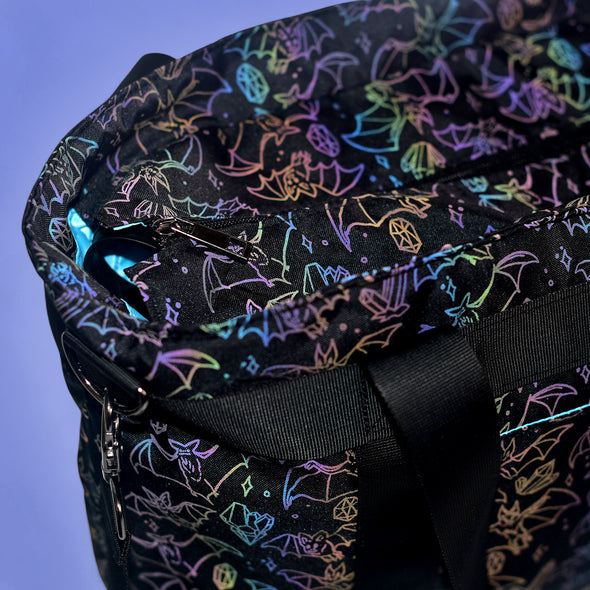 Crystal Cave Bats Large Venture Tote 2.0 (Reflective Holographic!)