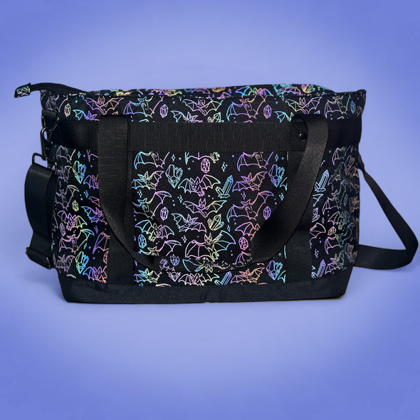 Crystal Cave Bats Large Venture Tote 2.0 (Reflective Holographic!)