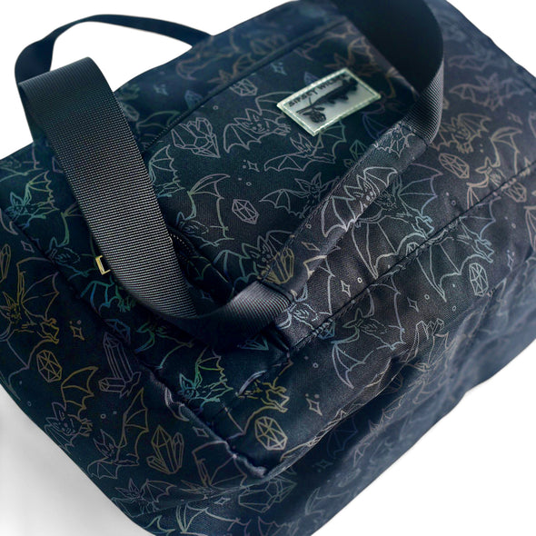 Crystal Cave Bats Medium Venture Tote (Reflective Holographic!)