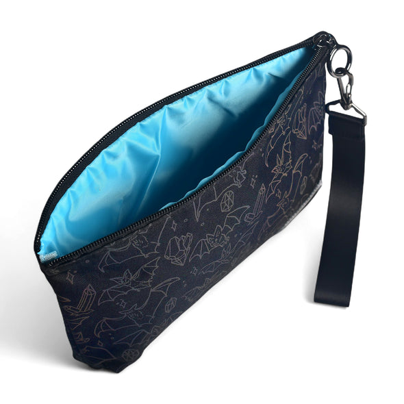 Crystal Cave Bats Organizer/Wristlet (Reflective Holographic!)