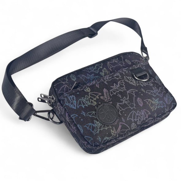 Crystal Cave Bats 3-in-1 Bag (Reflective Holographic!)
