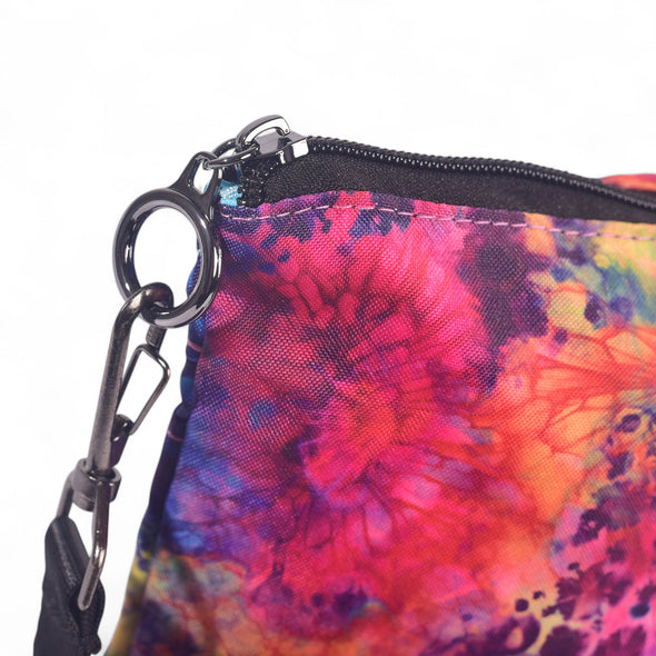 Tie-Dye Bloom Organizer/Wristlet