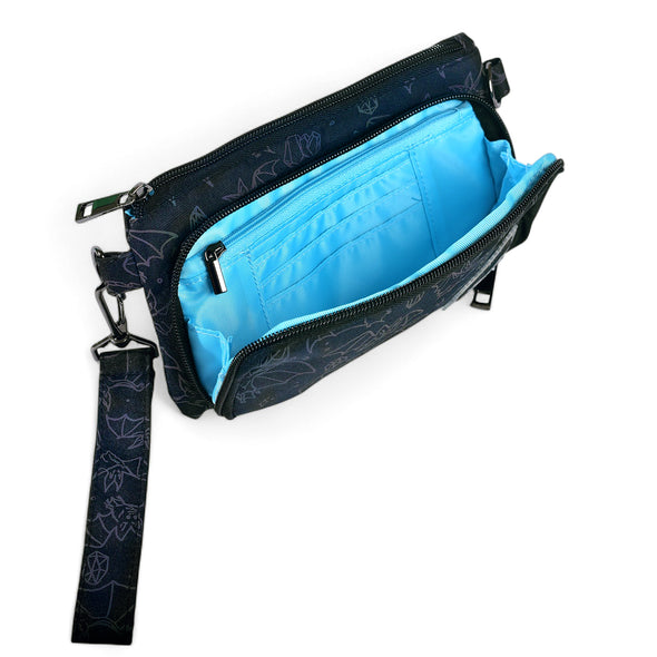 Crystal Cave Bats Venture Wallet 3.0 (Reflective Holographic!)