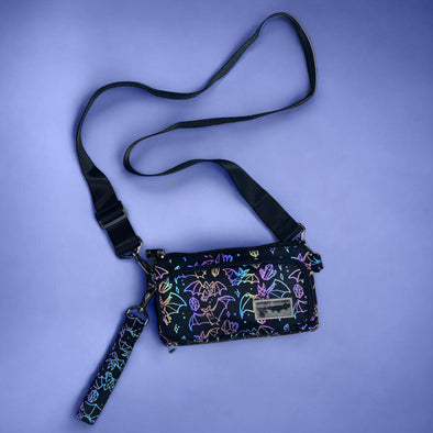 Crystal Cave Bats Venture Wallet 3.0 (Reflective Holographic!)