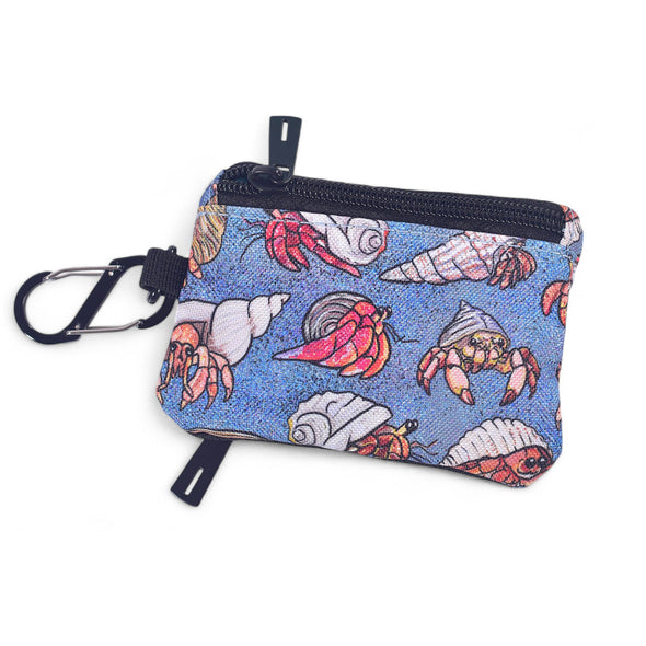 Hermit Crabs Clip Wallet