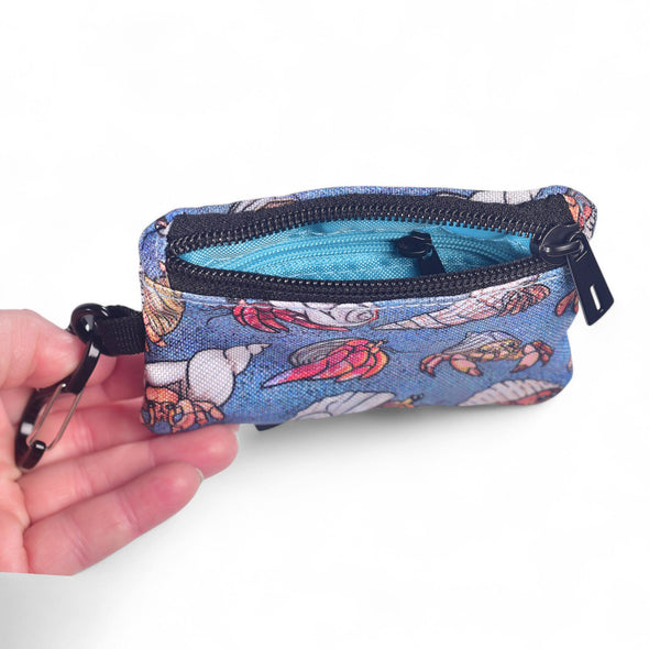 Hermit Crabs Clip Wallet