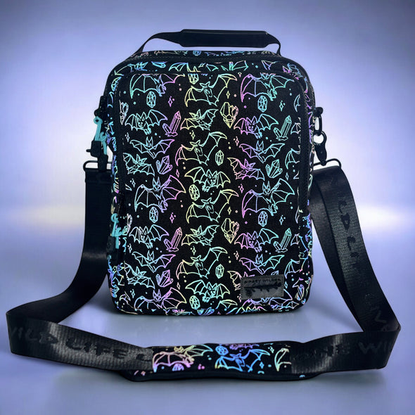 Crystal Cave Bats Tablet Crossbody (Reflective Holographic!)