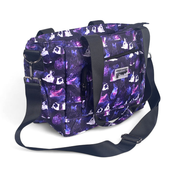 Cosmic Bunnies (Purple) Medium Venture Tote