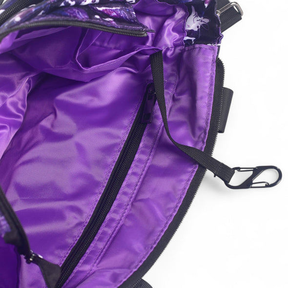 Cosmic Bunnies (Purple) Medium Venture Tote