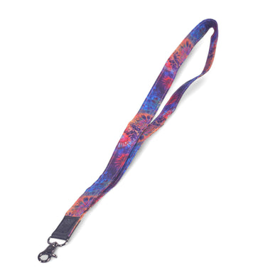 Tie-Dye Bloom Lanyard
