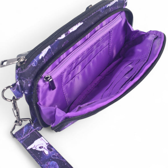 Cosmic Bunnies (Purple) Venture Wallet 3.0