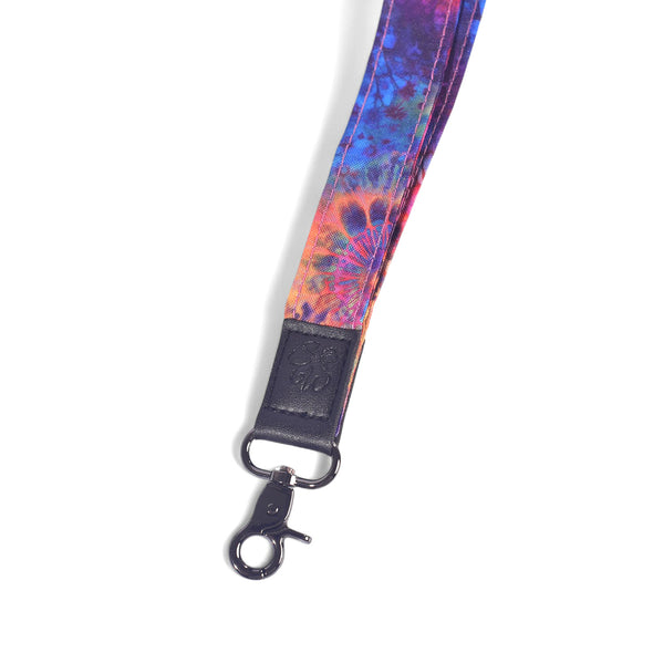 Tie-Dye Bloom Lanyard