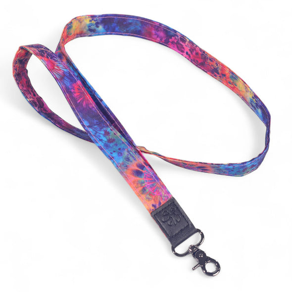 Tie-Dye Bloom Lanyard