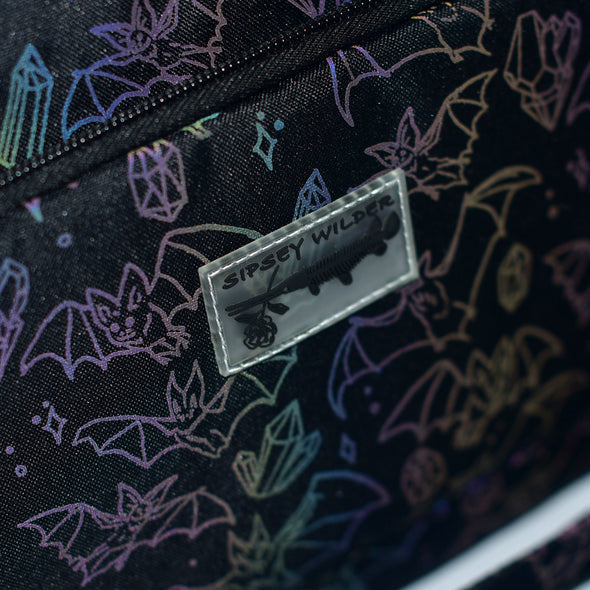 Crystal Cave Bats Medium Venture Tote (Reflective Holographic!)