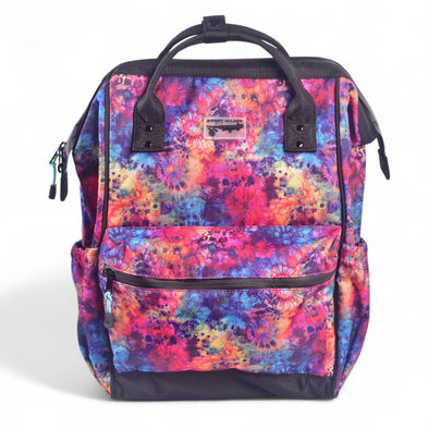 Tie-Dye Bloom Laptop Backpack