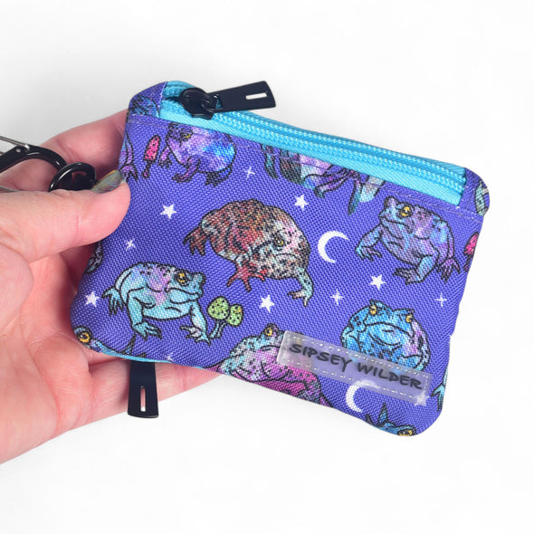 Grumpy Toads Clip Wallet
