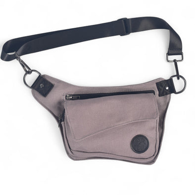 Smoke Gray Hip Bag