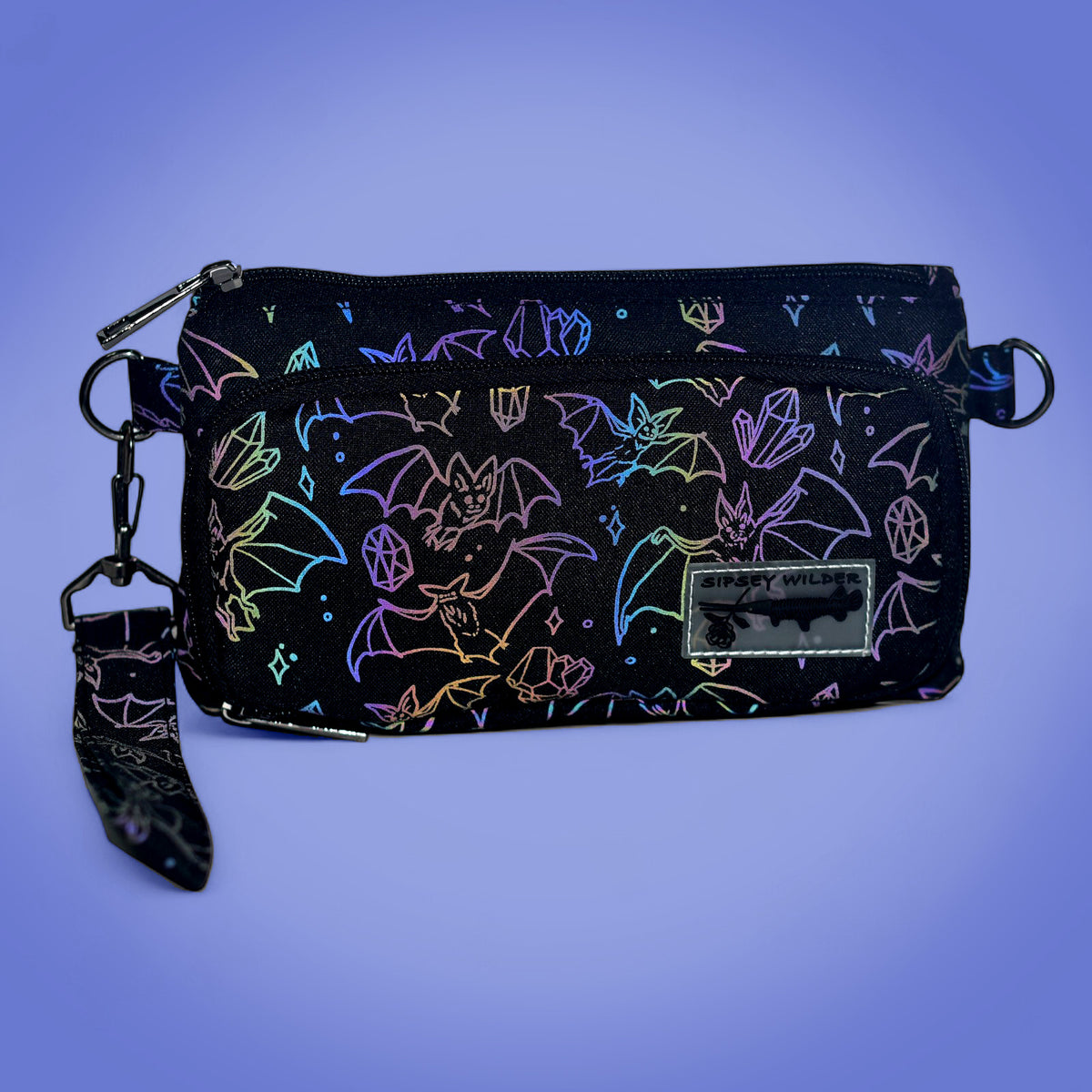 Crystal Cave Bats Venture Wallet 3.0 (Reflective Holographic!)
