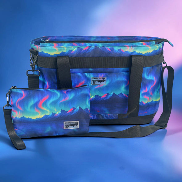 Mountain Pulse Organizer Wristlet Pouch – Sipsey Wilder