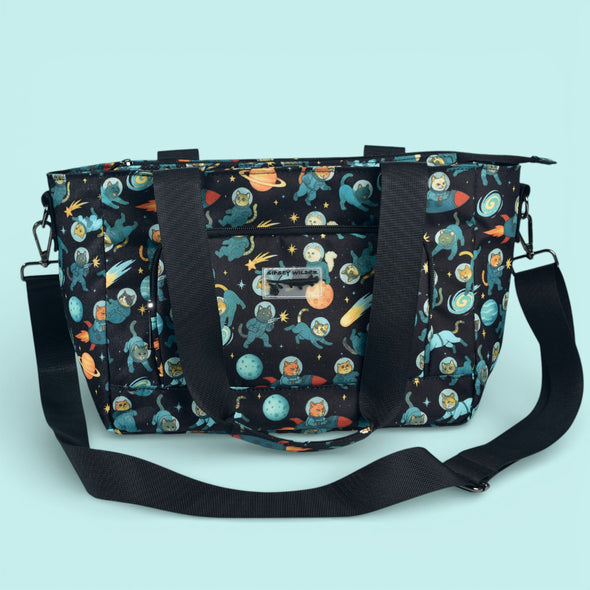 Space Kitties Medium Venture Tote – Sipsey Wilder