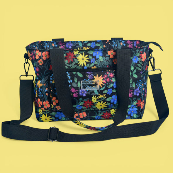 Mom's Flowers Medium Venture Tote – Sipsey Wilder