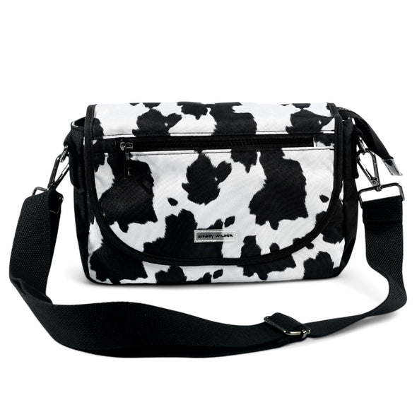 Cow Print Stride Crossbody