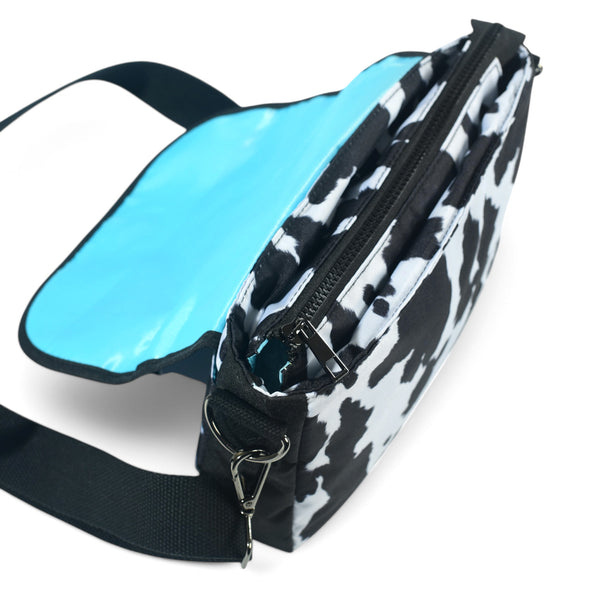 Cow Print Stride Crossbody