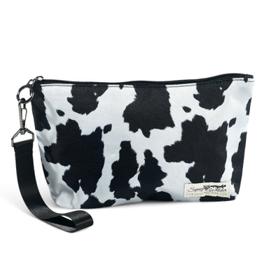 Cow Print Organizer/Wristlet