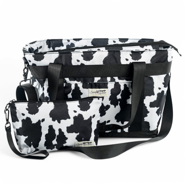 Cow Print Large Venture Tote