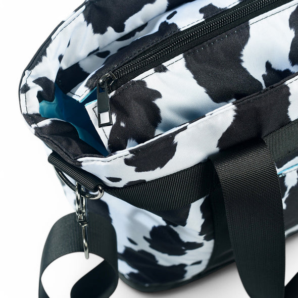 Cow Print Large Venture Tote