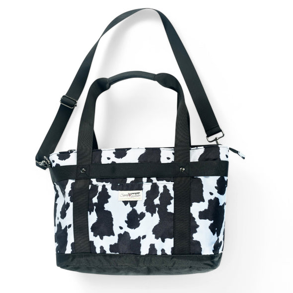 Cow Print Large Venture Tote