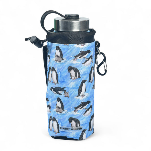 Penguin Parade Water Bottle Holder