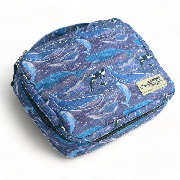 Whale Song Travel Organizer Case