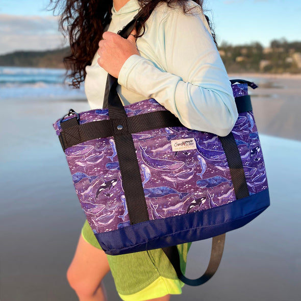 Whale Song Large Venture Tote