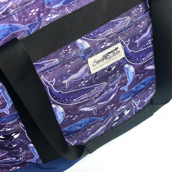 *PRE-ORDER Whale Song Large Venture Tote